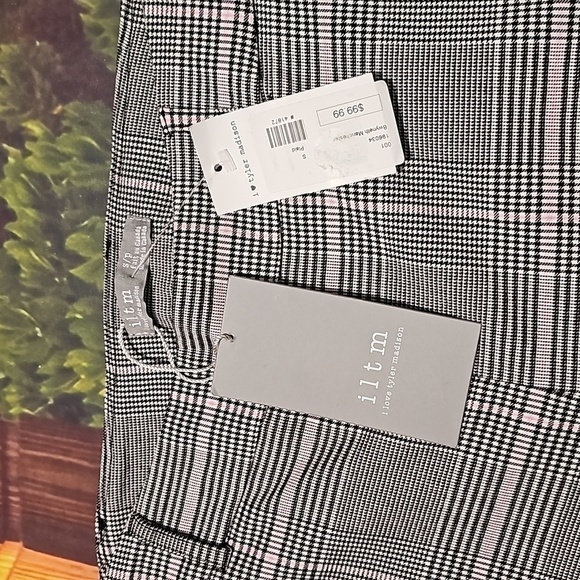 ILTM Gwyneth Marquis‎ Trousers Plaid Pants Size Small NWT - Picture 2 of 6